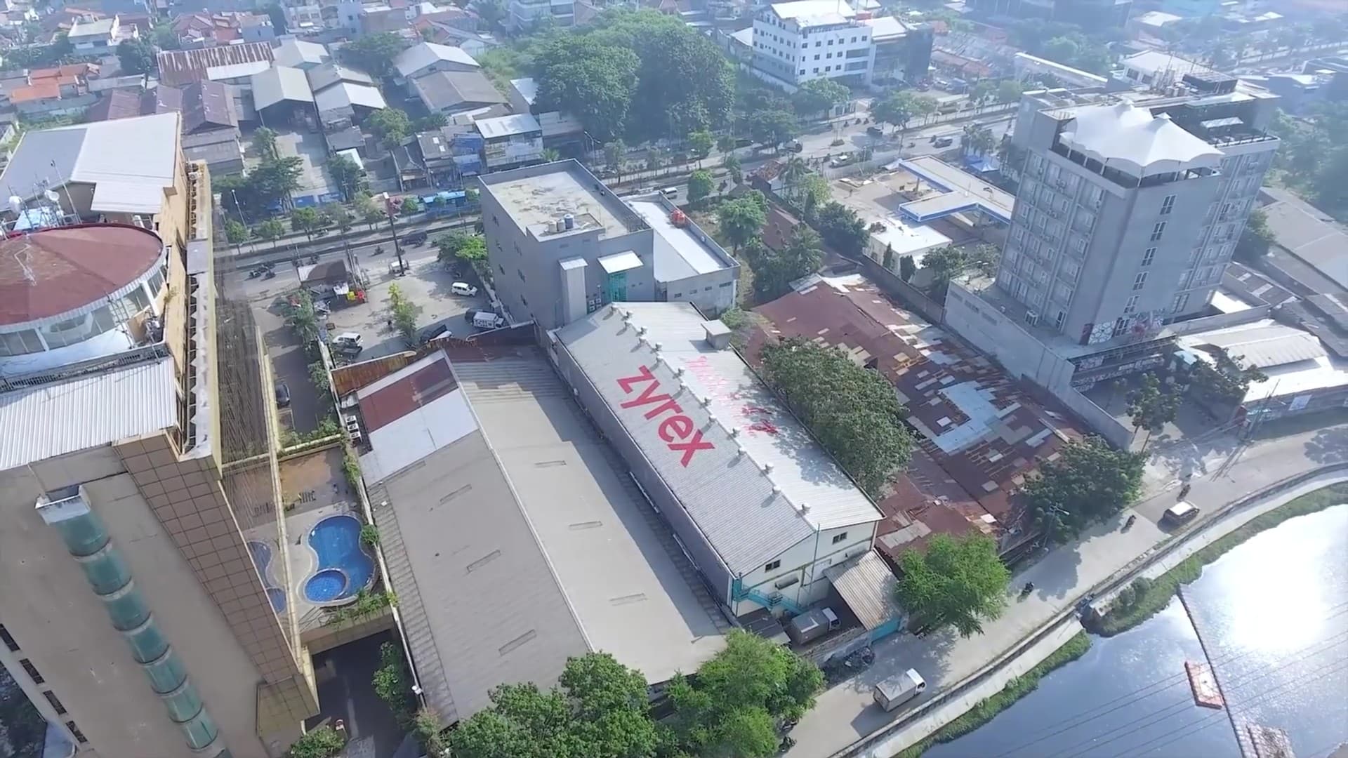 Zyrex headquarters in Indonesia